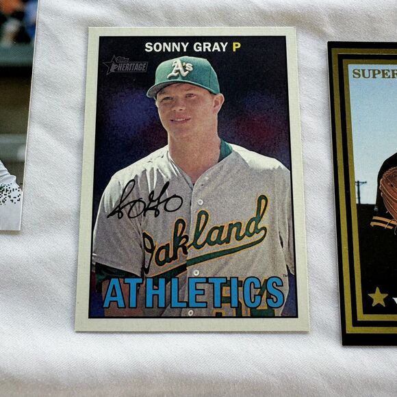 Oakland A’s Baseball 12 Card Lot NM Mark McGwire Rookie 366 Blackburn Refractor - Picture 11 of 13